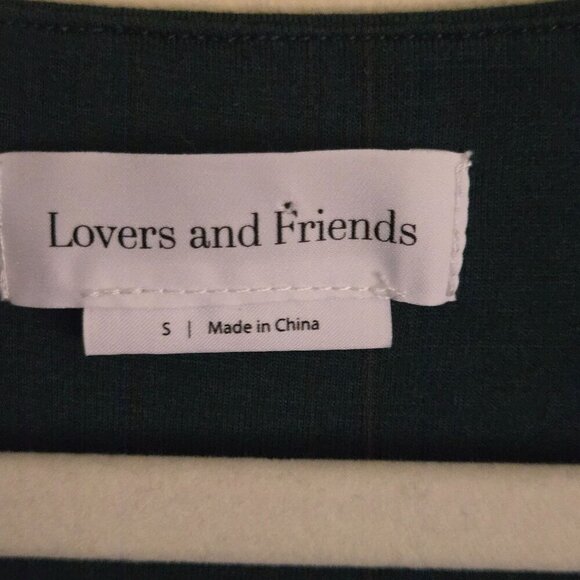 Lovers + Friends Sundance Maxi Dress Everglade Green Size S - Picture 7 of 8